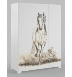 Armoire WHITE HORSE 150cm