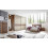 Chambre complète NOUGAT lit 160x200 cm avec coffre de rangement 