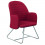 FAUTEUIL/CHAISES VITO ROUGE