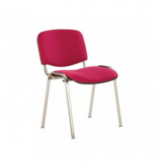 Lot de deux chaises ISO rouge