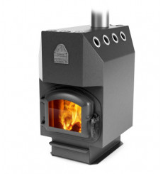 Poêle bois/charbon Engineer anthracite 16 kW