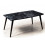 Table basse ROEL 120cm effet marbre noir