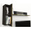 Ensemble meuble TV VEYRON marbre noir 180 cm