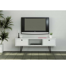 Meuble TV MODA blanc 120 cm