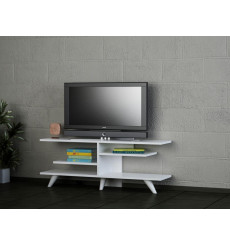 Meuble TV FEVER blanc 120 cm